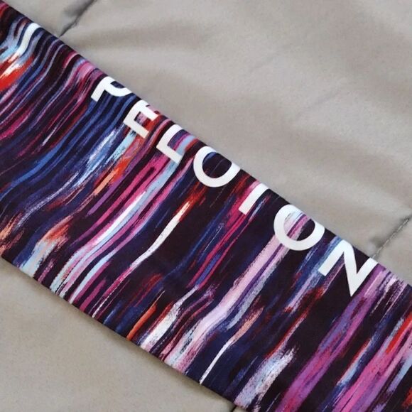 PELOTON Melody Purple Blue High Waist Reversible Workout Leggings Small NWT - Picture 5 of 16